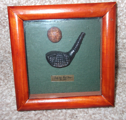 Golf theme pretty face - face, wood